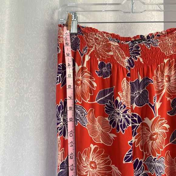 FOREVER 21 Tropical Pant. Sz:L - Picture 4 of 6